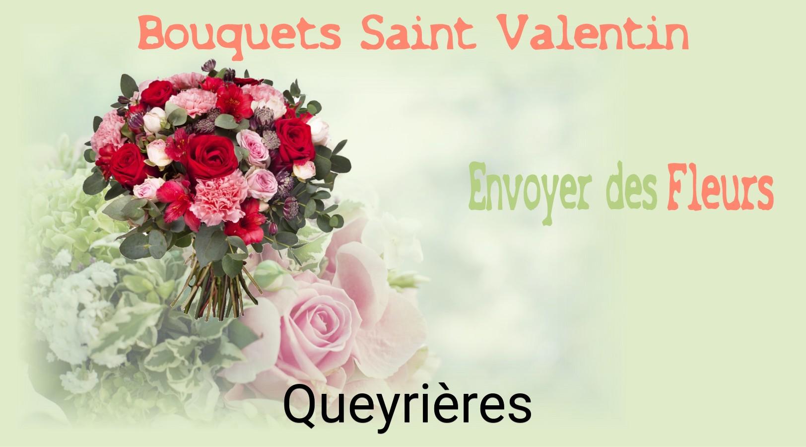 Roses de Saint-Valentin livrées à Queyrières